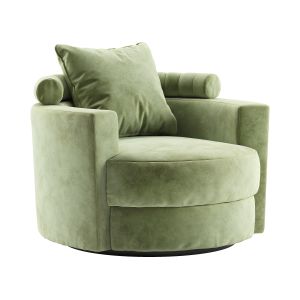 1st Dibs Pair Roche Bobois Swivel Chair