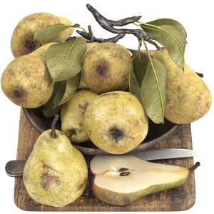 Bowl Of Pears