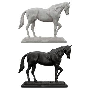 Horse Statue In Two Colors