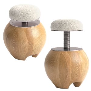 Blackman Cruz Bcw Mushroom Stool Oak