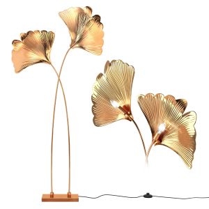 Cb2 - Ginkgo Brass Sculptural Floor Lamp