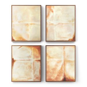 Cb2 Amber Framed Wall Art Set Of 4