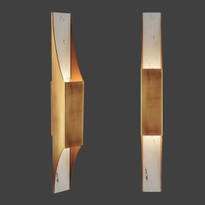 Cb2 Croydon Travertine Sconce