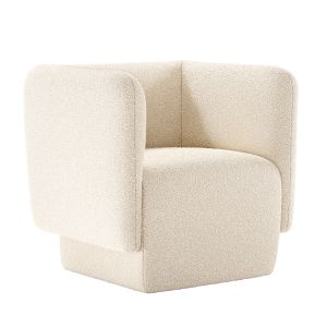 Cb2 Escapade Boucle Lounge Chair