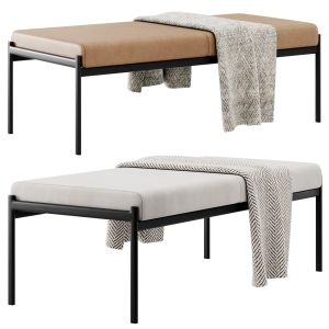 Kiki 2seater Bench By Artek