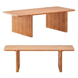 Cb2 Galway Teak Wood Coffee Table