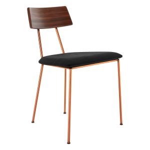 Cb2 Neil Black Velvet Dining Chair