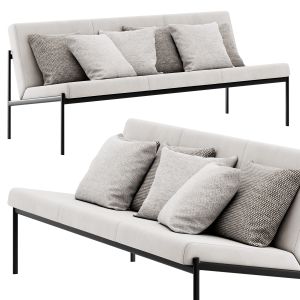 Kiki 3 Seater Sofa By Artek