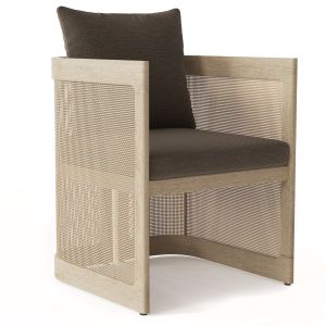 Rh Trieste Teak Armchair