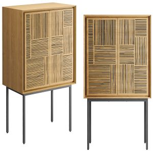 Crate And Barrel Keenan Bar Cabinet