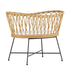 Crate And Barrel Rattan Bassinet