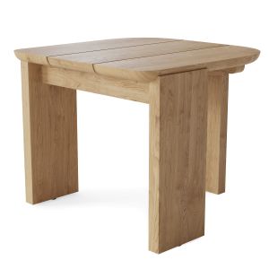 Rh Solaro Teak Side Table