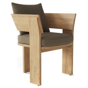 Rh Solaro Teak Armchair