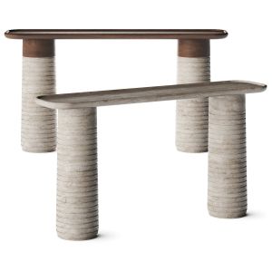 Mambo Unlimited Ideas Poppy Console Table