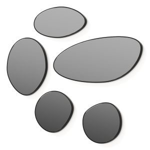 Serax C Black Wall Mirrors