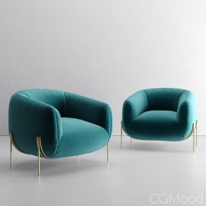 Saba Italia Geo armchair