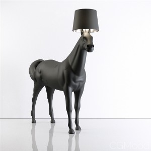 Horse lamp by Mooi