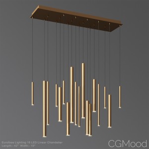 Eurofase Lighting 18 Led Linear Chandelier