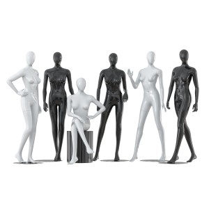 Collection Of Five Faceless Female Mannequins 29