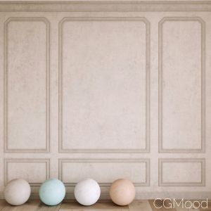 Decorative Plaster And Molding 4 Colors