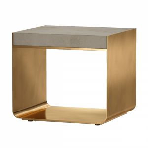 Dexter Concrete Top End Table