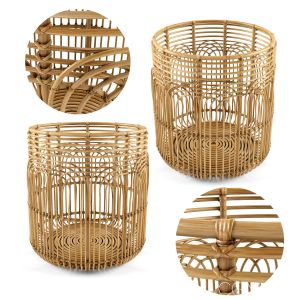 Large Naga Rattan Baskets