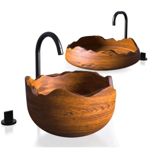 Wooden Basin