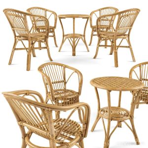 Garden Rattan Furniture Set 2