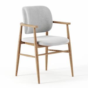 Aura Fabric Dining Chair By Zanui