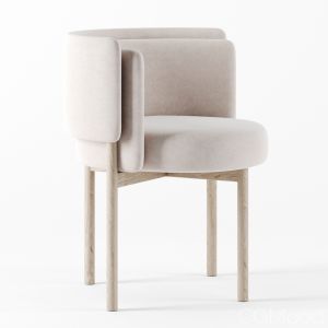 Layered Back Dining Chair By Studio Paolo Ferrari