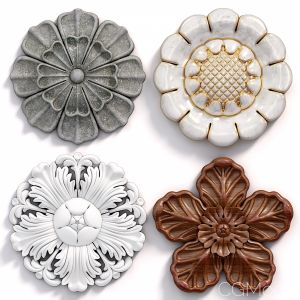 Decorative Wall Rosettes 05