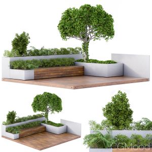 Roof Garden Furniture Seating And Garden Set