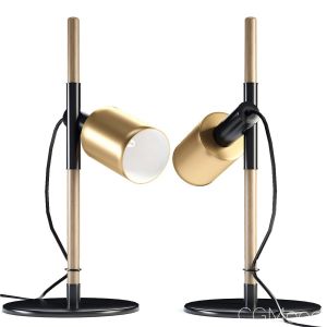 Carson Table Lamp Brushed Brass Small