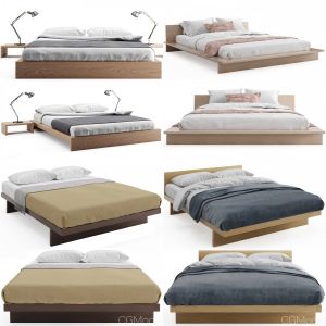 Wooden Beds Collection Vol.01