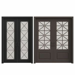 Classic entrance doors Set 47