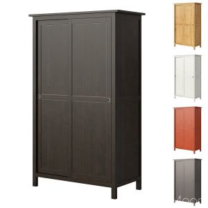 Ikea Hemnes Wardrobe With 2 Sliding Doors