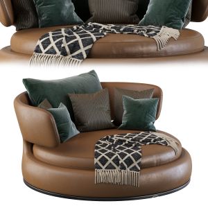 Amoenus Soft Maxalto Swivel Sofa