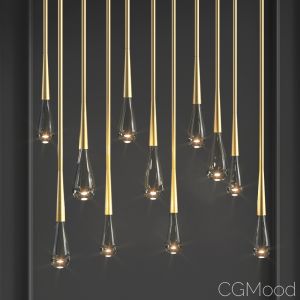 Teardrop 2.0 Chandelier The Pour Par Design