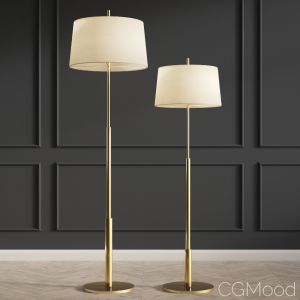 Floor Lamp Diana Santa & Cole Gold