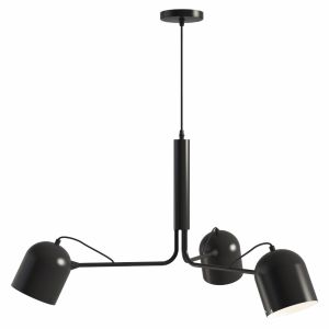 Liang Pendant Lamp Metal Black