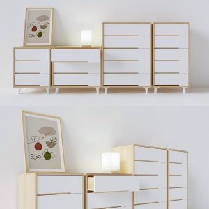 Chest Of Drawers For East-west Households