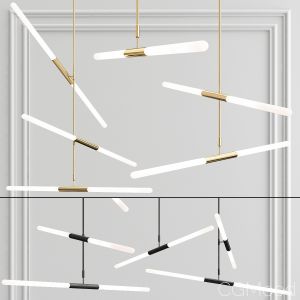 Tube Suspension Pendant Light