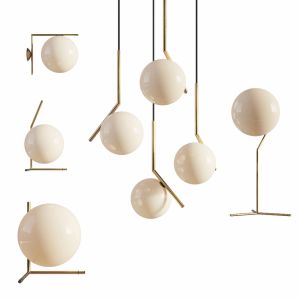 Flos Ic Lights Set Of 5 Lights