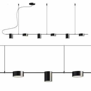 Counterpoint 6 Light Led Linear Pendant