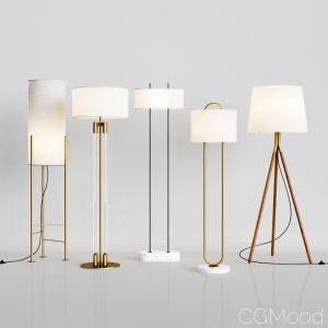 Cb2 - 5 Floor Lamps Set 1