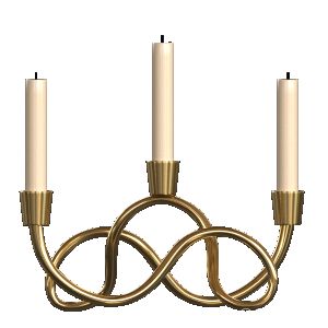 Curly Swirls Candelabra