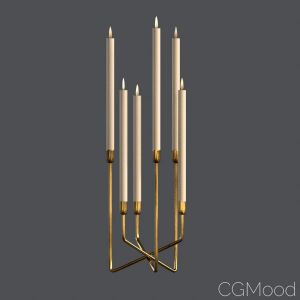 Brass Candelabra