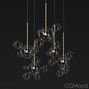 Suspension Light Giopato & Coombes Bolle Circu