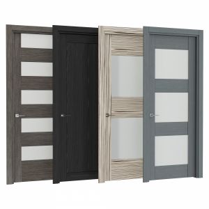 Modern interior doors Set 74