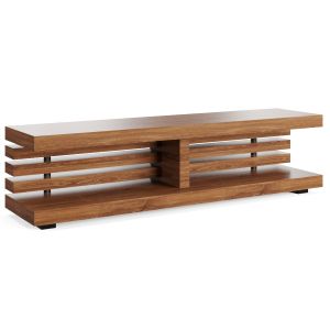 Egersund Media Stand - Walnut